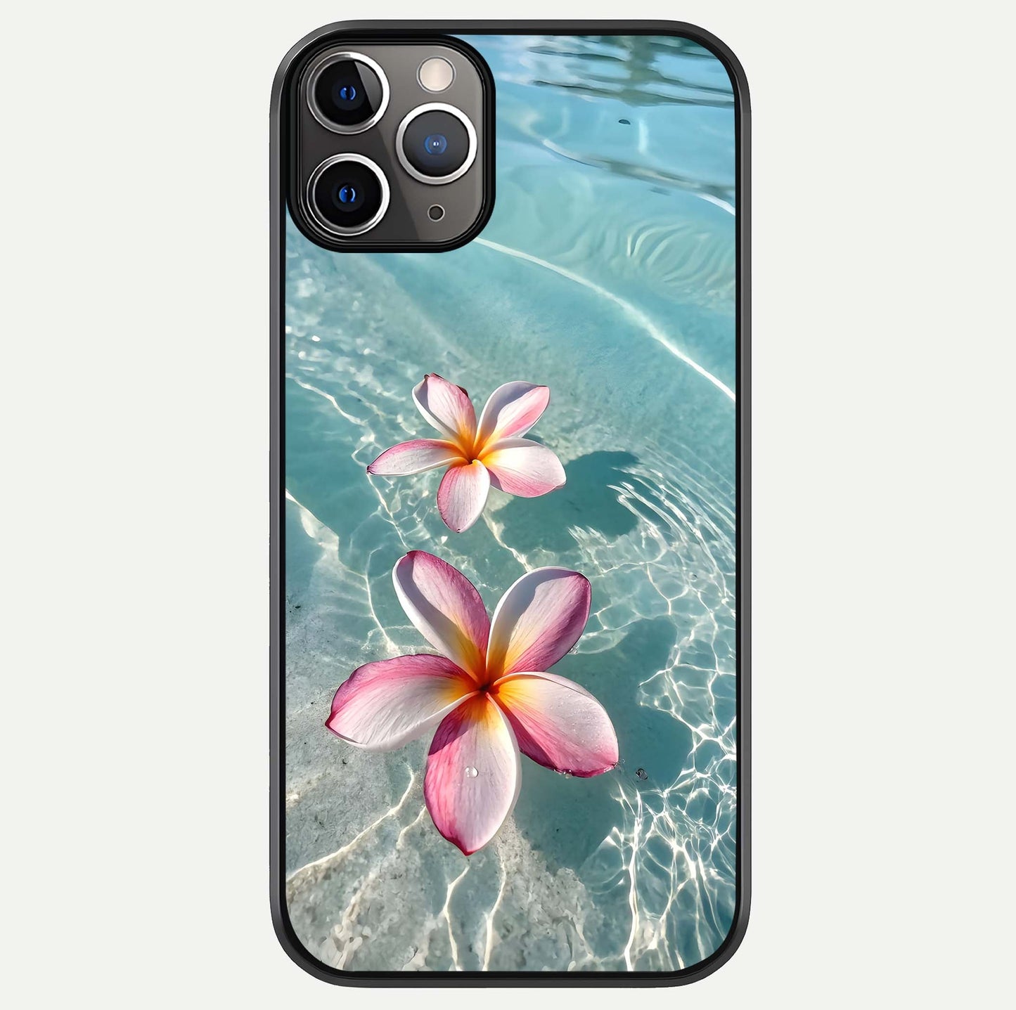 Floating Bloom Bliss Glass Case For iPhone 11 Pro Max by Custom World