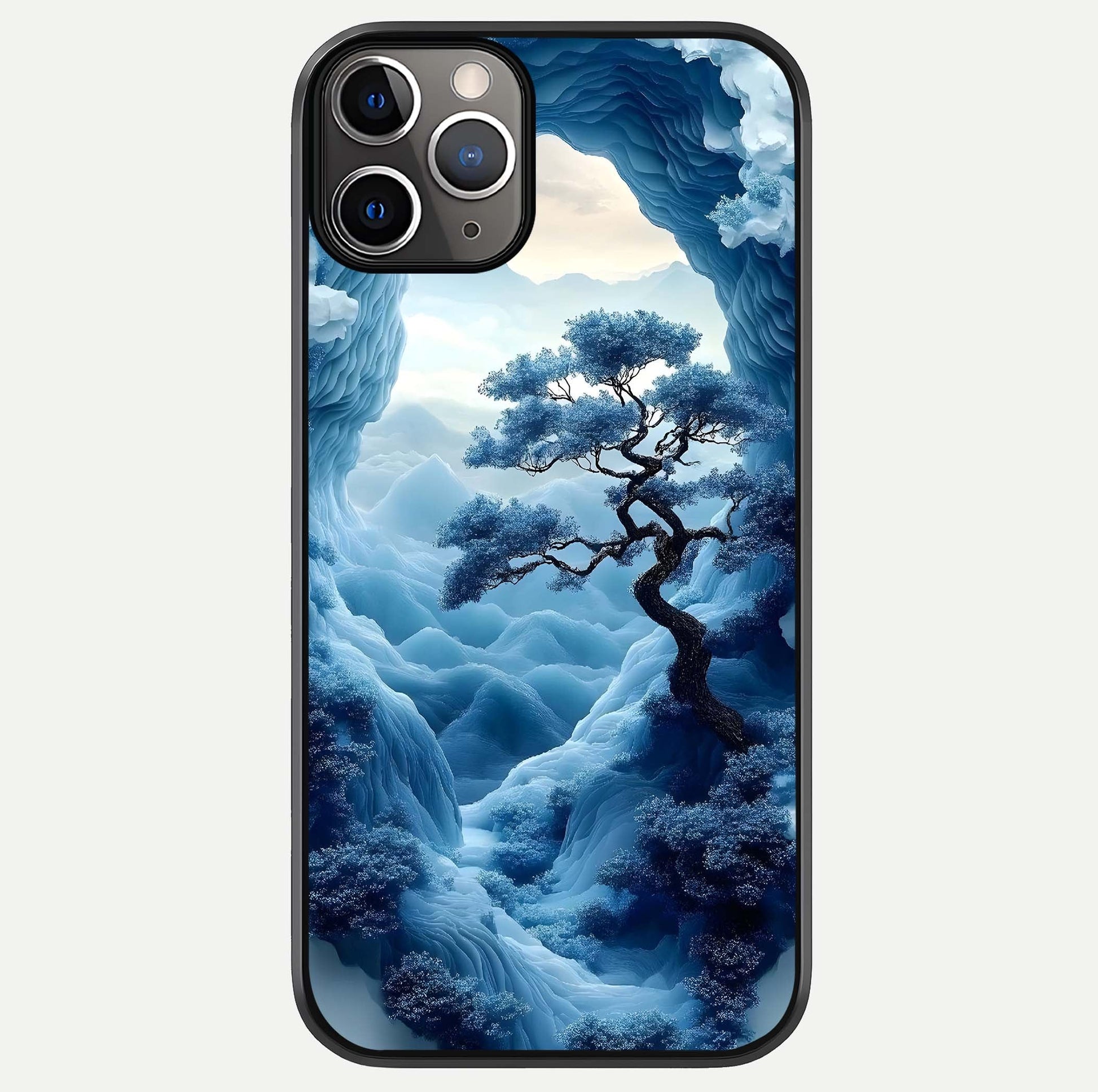 Frozen Serenity Gate Glass Case For iPhone 11 Pro Max by Custom World