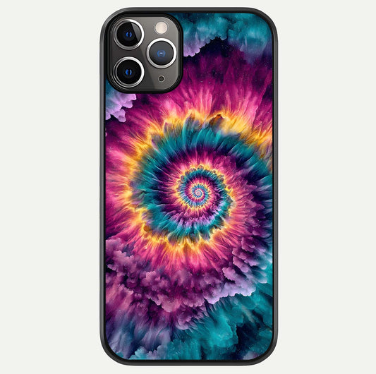 Galactic Spiral Burst Glass Case For iPhone 11 Pro Max by Custom World