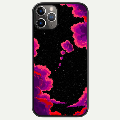 Galaxy Dream Frame Glass Case For iPhone 11 Pro Max by Custom World