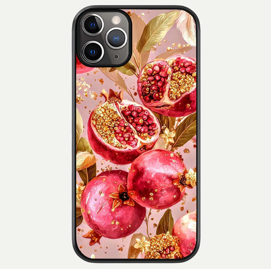 Golden Bloom Glow Glass Case For iPhone 11 Pro Max by Custom World