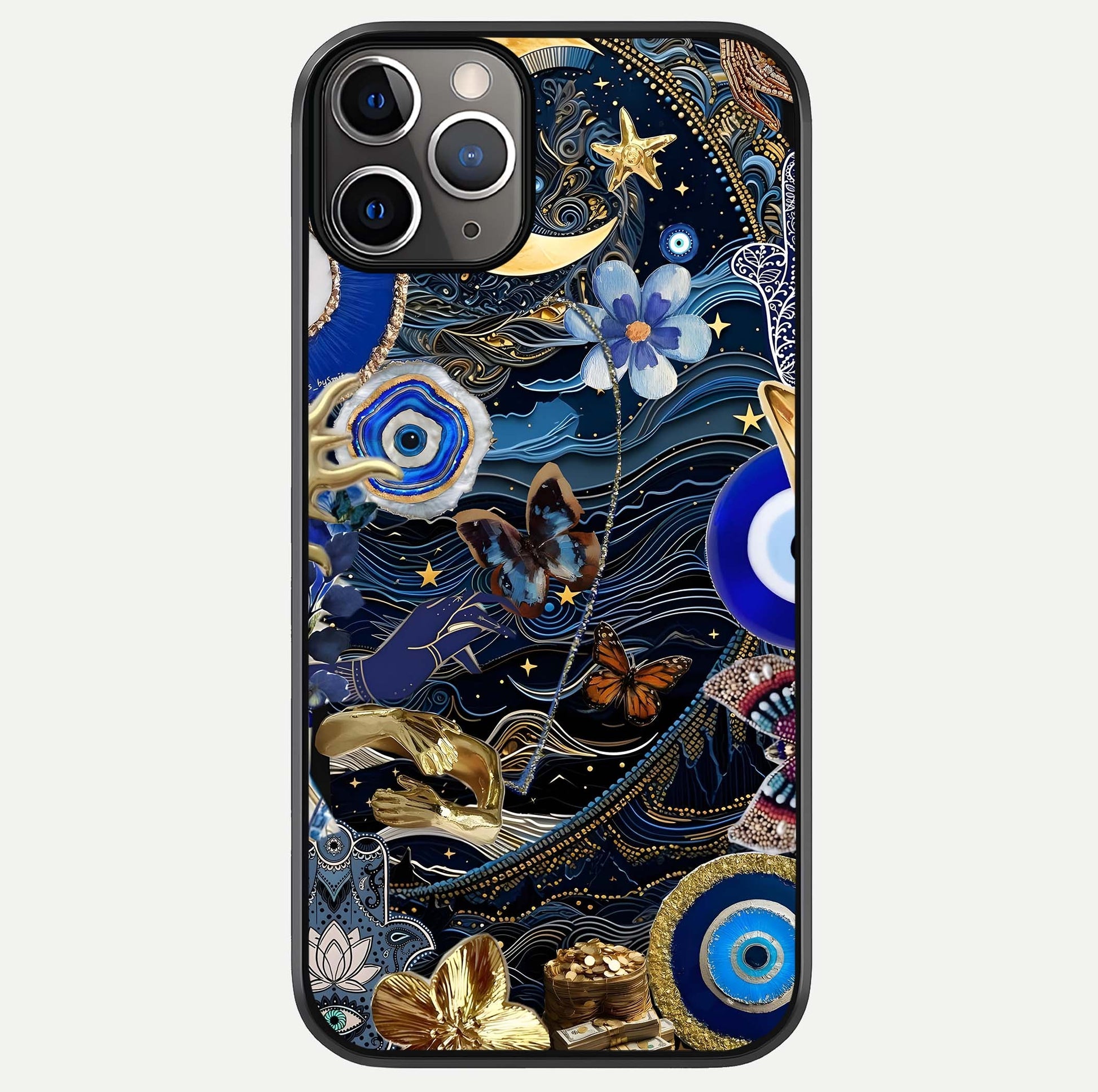 Golden Moon Magic Glass Case For iPhone 11 Pro Max by Custom World