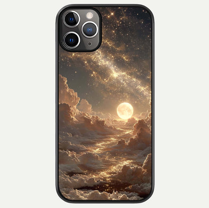 Golden Sky Dream Glass Case For iPhone 11 Pro Max by Custom World