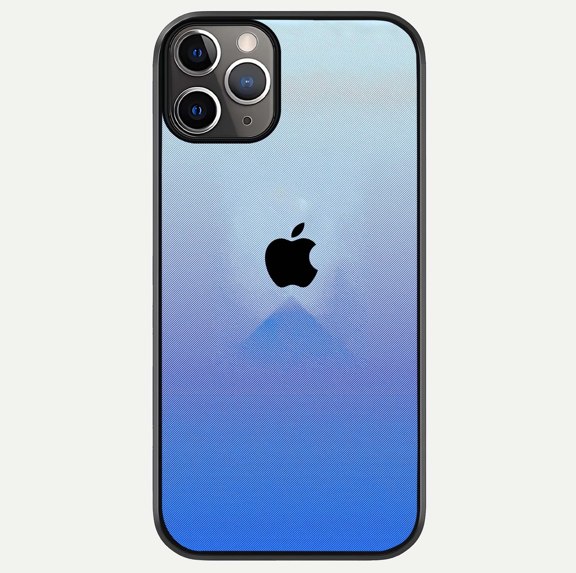 Gradient Apple Vibe Glass Case For iPhone 11 Pro Max by Custom World