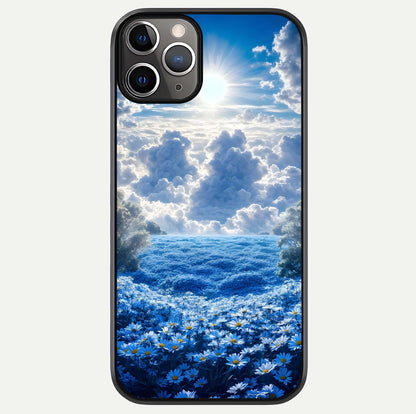 Heavenly Daisy Horizon Glass Case For iPhone 11 Pro Max by Custom World