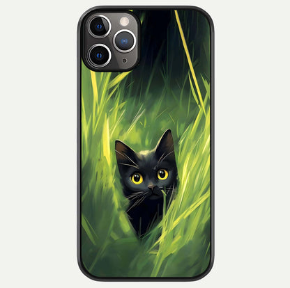 Hidden Cat Whisper Glass Case For iPhone 11 Pro Max by Custom World