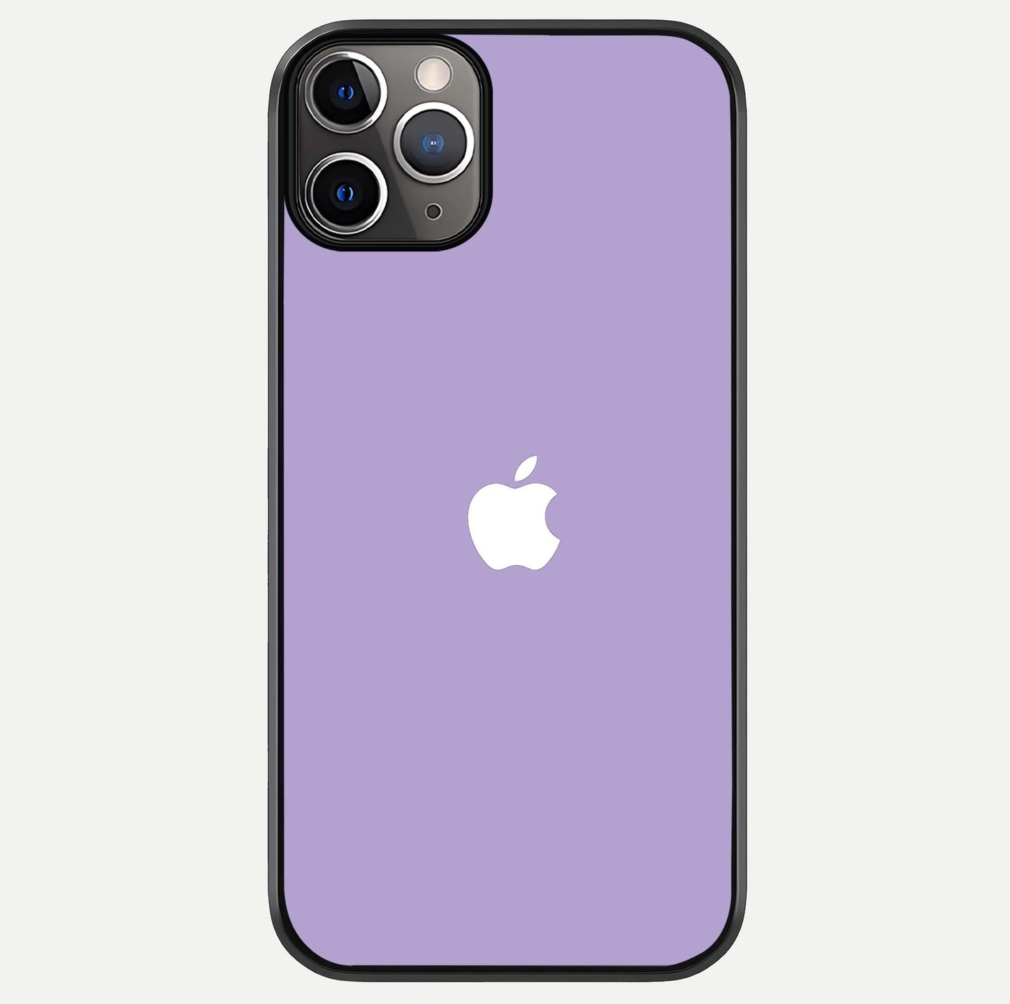 Lavender Soft Minimal Glass Case For iPhone 11 Pro Max by Custom World
