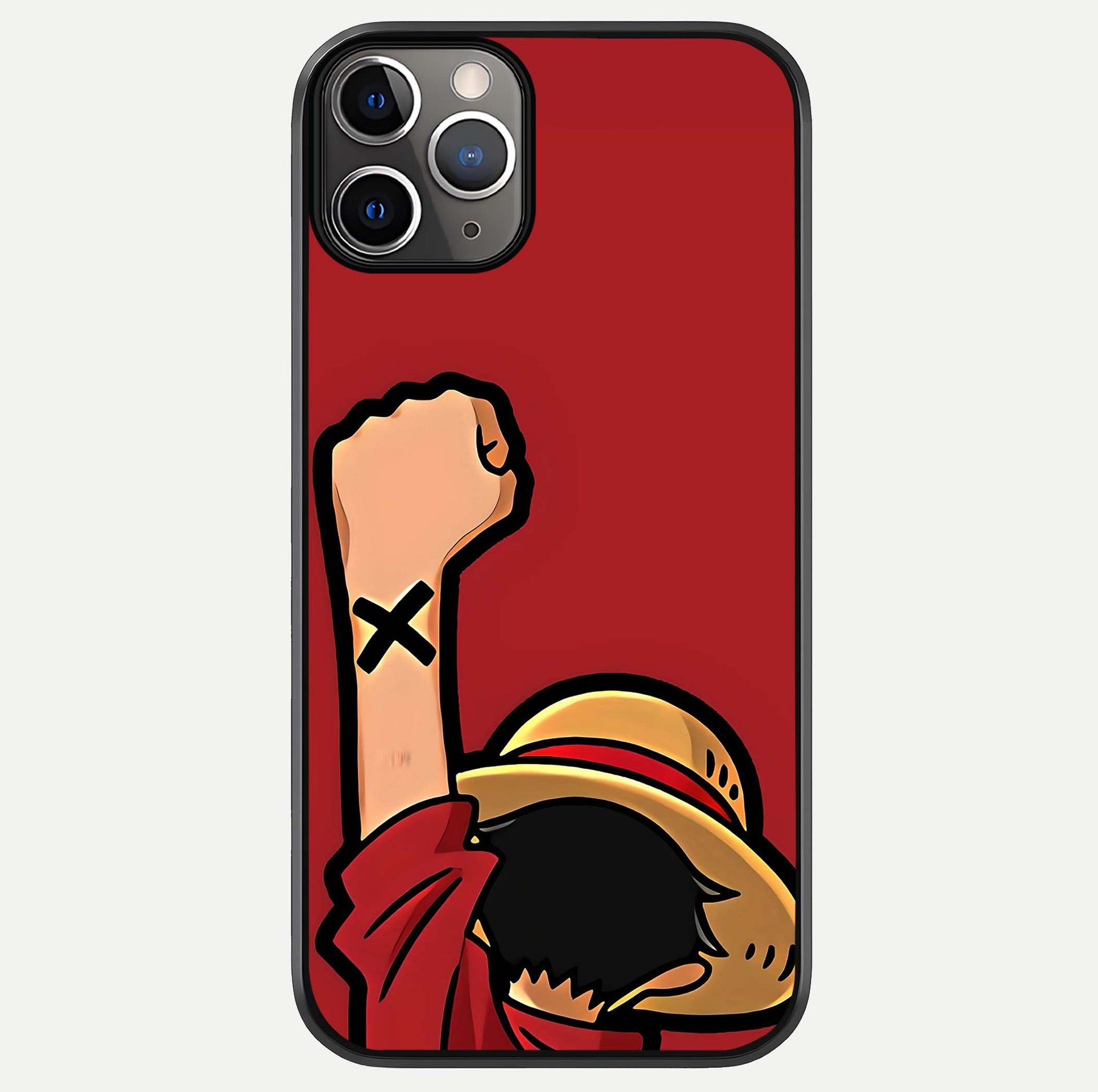Luffy X Spirit Glass Case For iPhone 11 Pro Max by Custom World