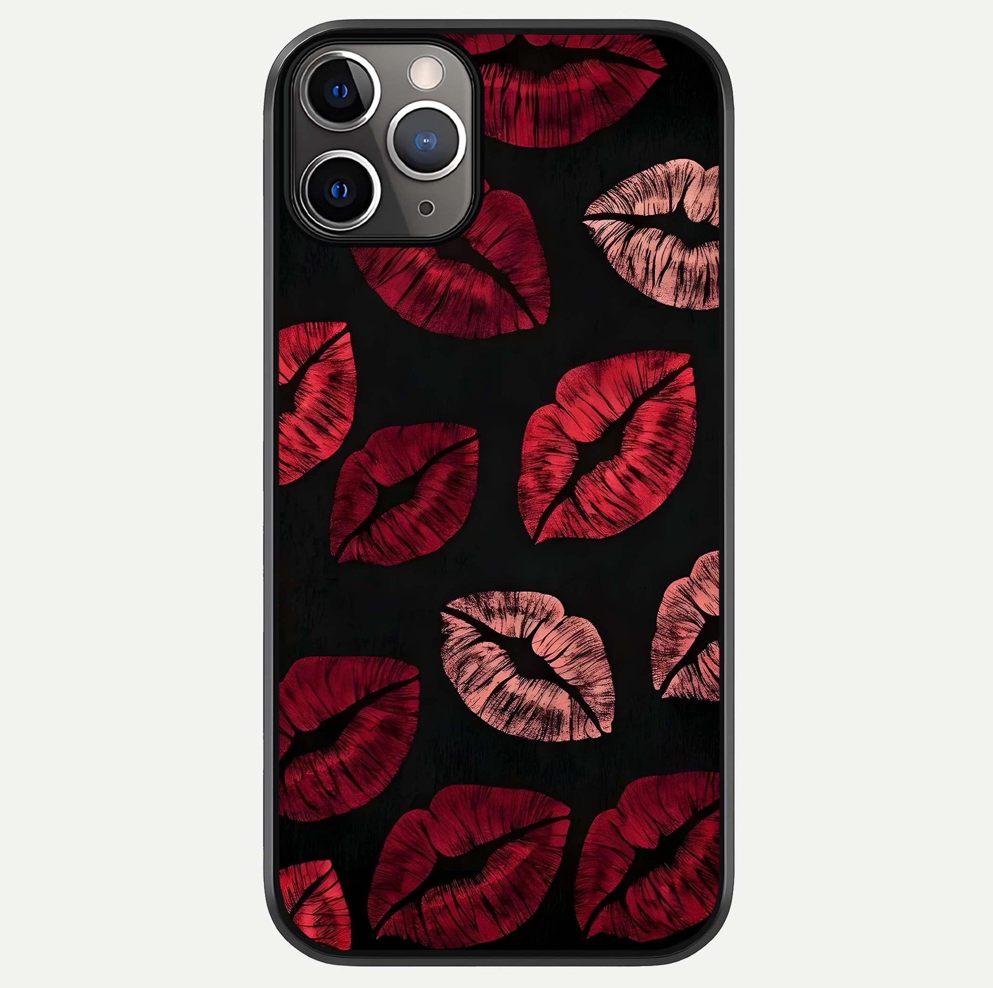 Midnight Kiss Love Glass Case For iPhone 11 Pro Max by Custom World