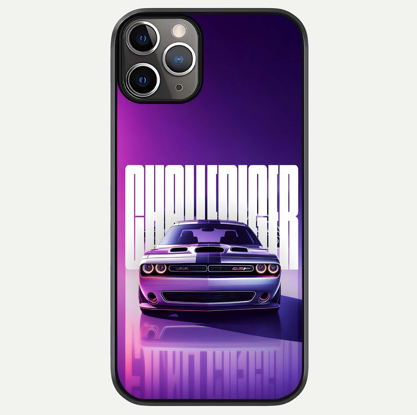 Midnight Muscle Ride Glass Case For iPhone 11 Pro Max by Custom World