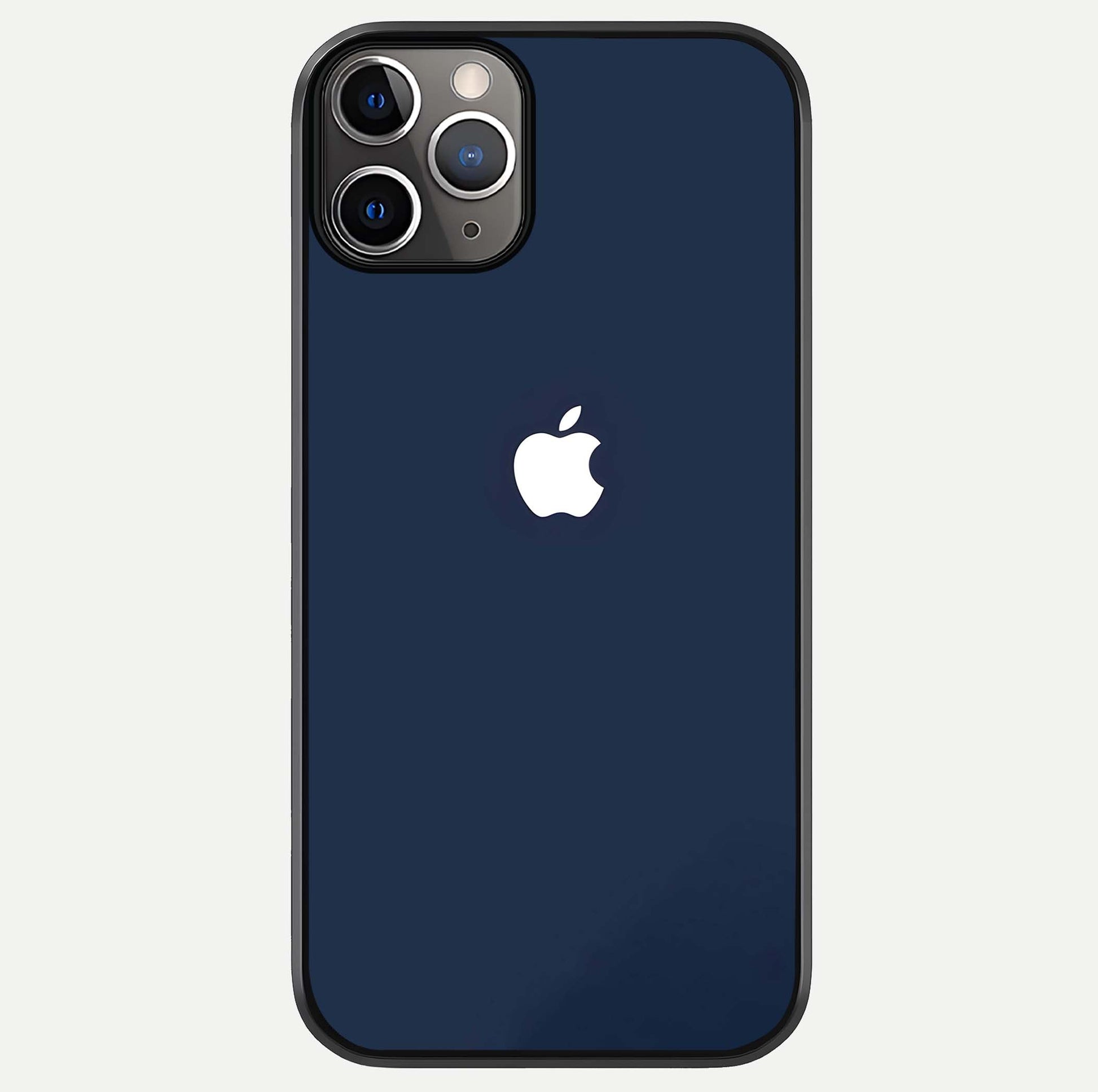 Minimal Apple Night Glass Case For iPhone 11 Pro Max by Custom World
