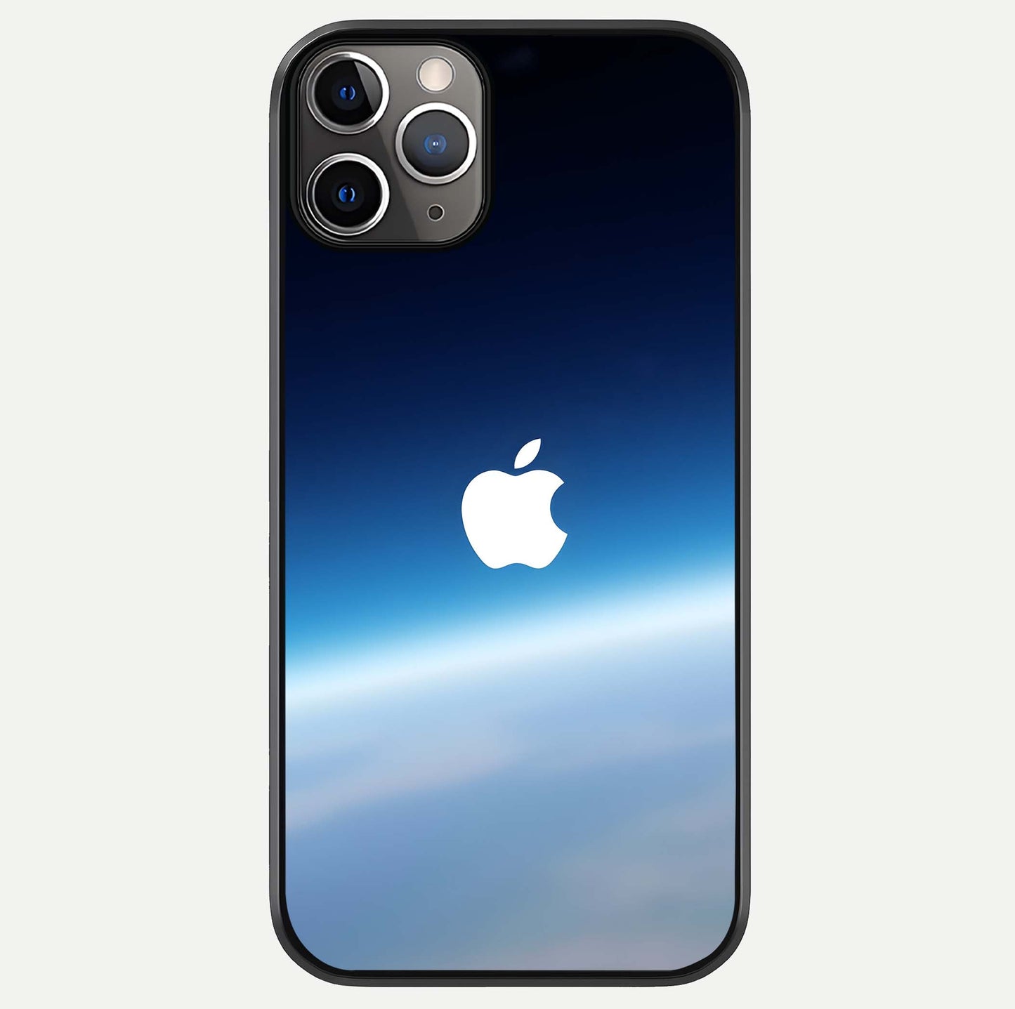 Minimal Apple Sky Glass Case For iPhone 11 Pro Max by Custom World