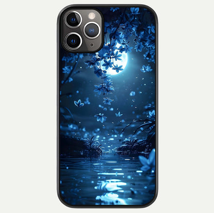 Moonlight Petal Dream Glass Case For iPhone 11 Pro Max by Custom World