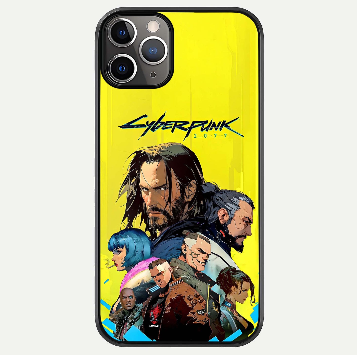 Neon Rebel Genesis Glass Case For iPhone 11 Pro Max by Custom World