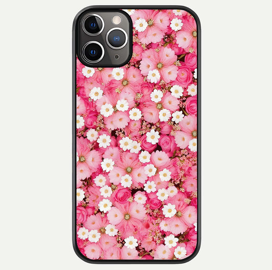 Pink Daisy Bliss Glass Case For iPhone 11 Pro Max by Custom World