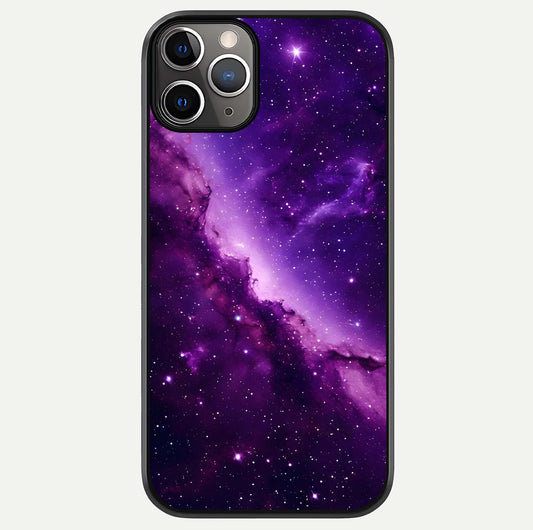 Purple Shade Sky Glass Case For iPhone 11 Pro Max by Custom World