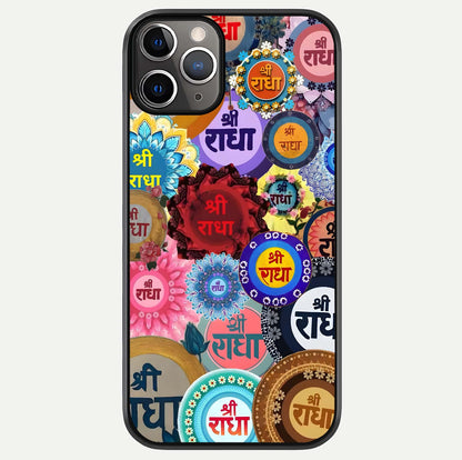 Radha Divine Bloom Glass Case For iPhone 11 Pro Max by Custom World