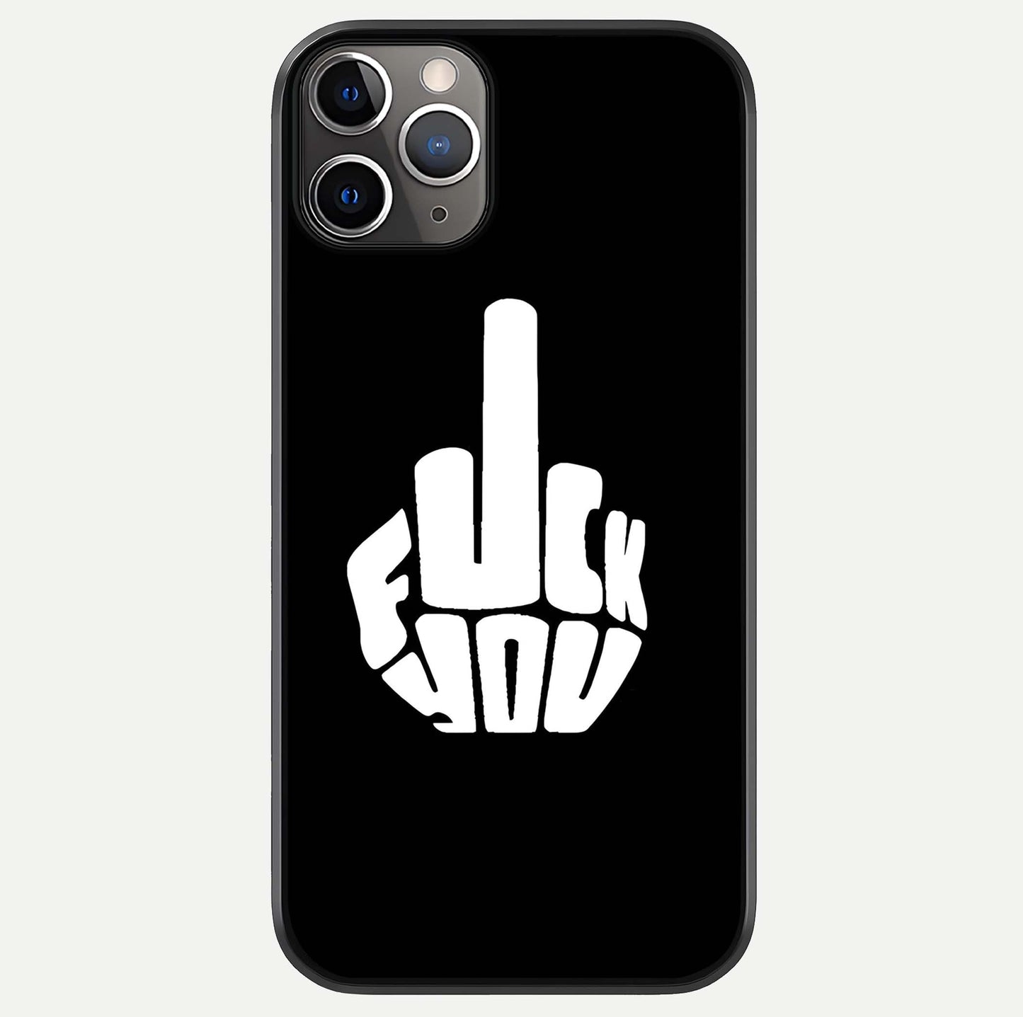Rebel Mode On Glass Case For iPhone 11 Pro Max by Custom World