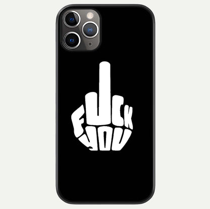 Rebel Mode On Glass Case For iPhone 11 Pro Max by Custom World