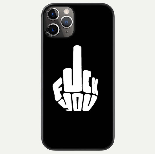 Rebel Mode On Glass Case For iPhone 11 Pro Max by Custom World