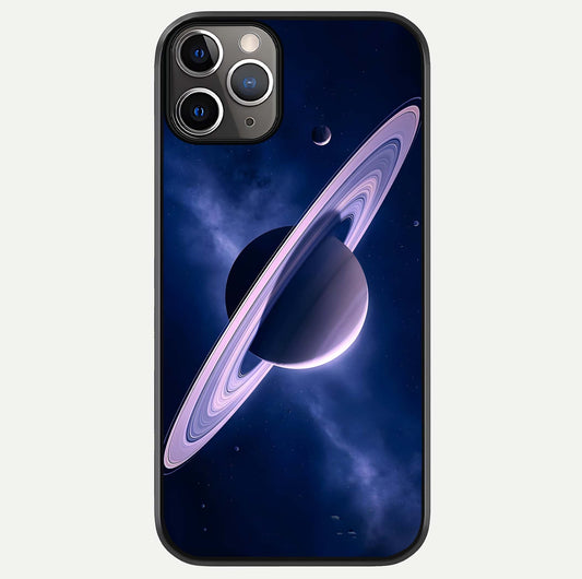 Saturn Ring Mystique Glass Case For iPhone 11 Pro Max by Custom World