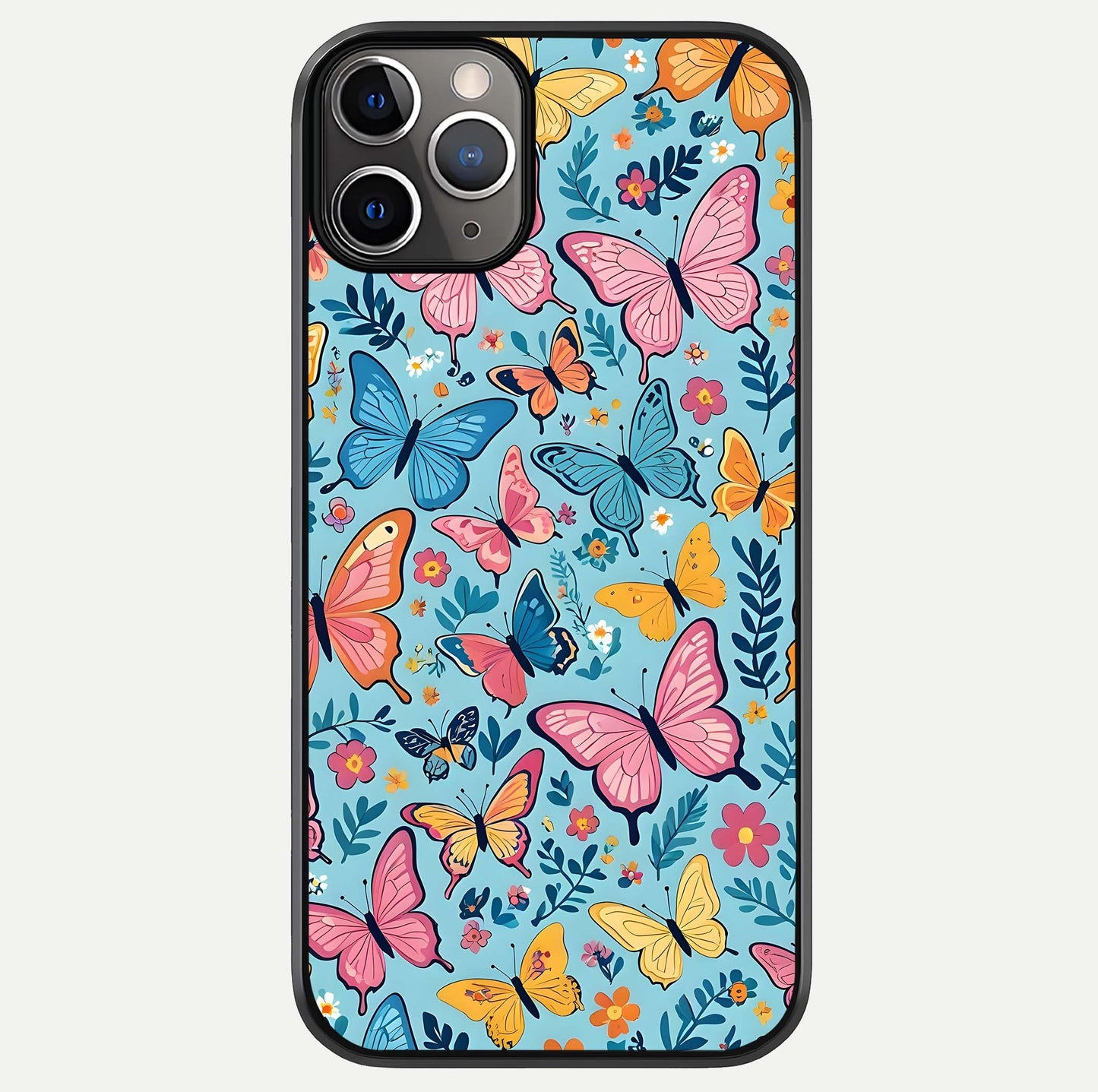Spring Wing Garden Glass Case For iPhone 11 Pro Max by Custom World