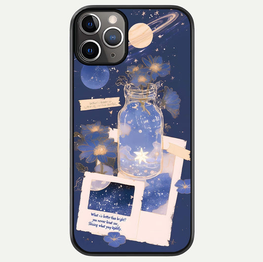 Starlit Cosmic Jar Glass Case For iPhone 11 Pro Max by Custom World