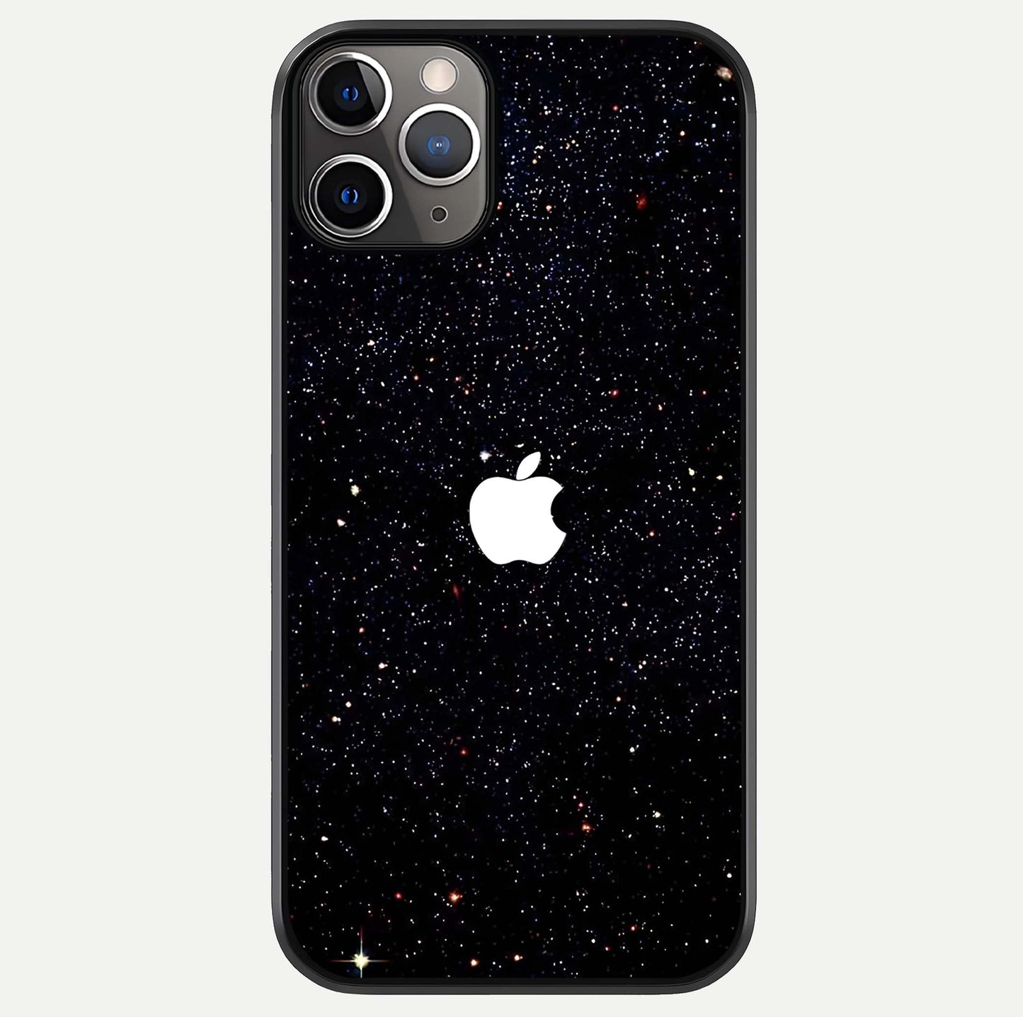 Starry Apple Galaxy Glass Case For iPhone 11 Pro Max by Custom World