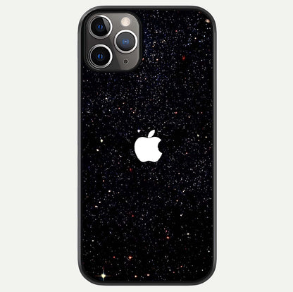 Starry Apple Galaxy Glass Case For iPhone 11 Pro Max by Custom World