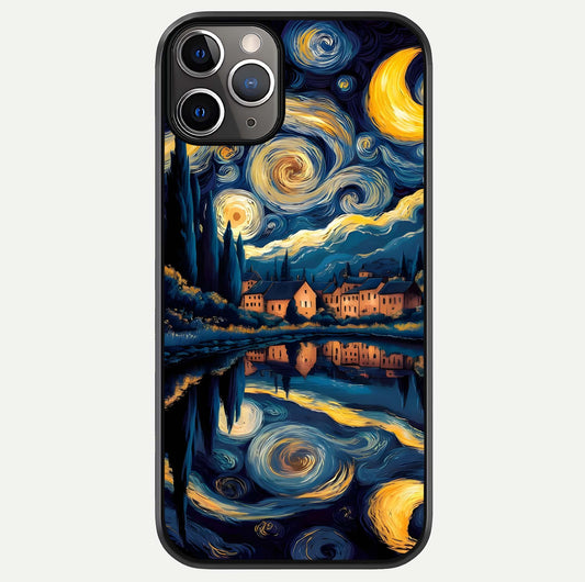 Starry Sky Serenity Glass Case For iPhone 11 Pro Max by Custom World