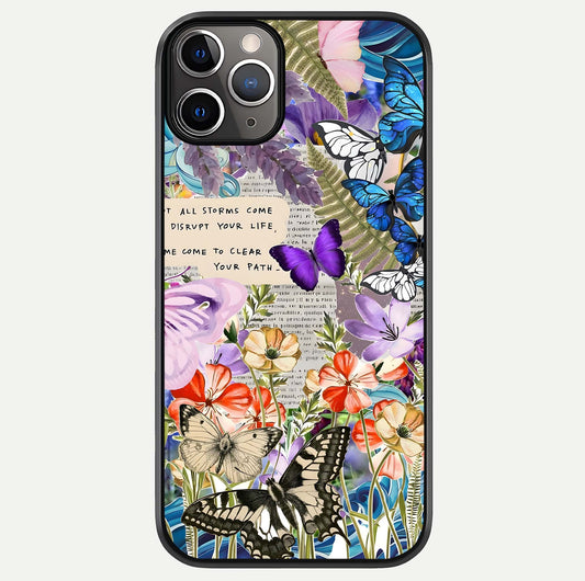 Storm Path Bloom Glass Case For iPhone 11 Pro Max by Custom World