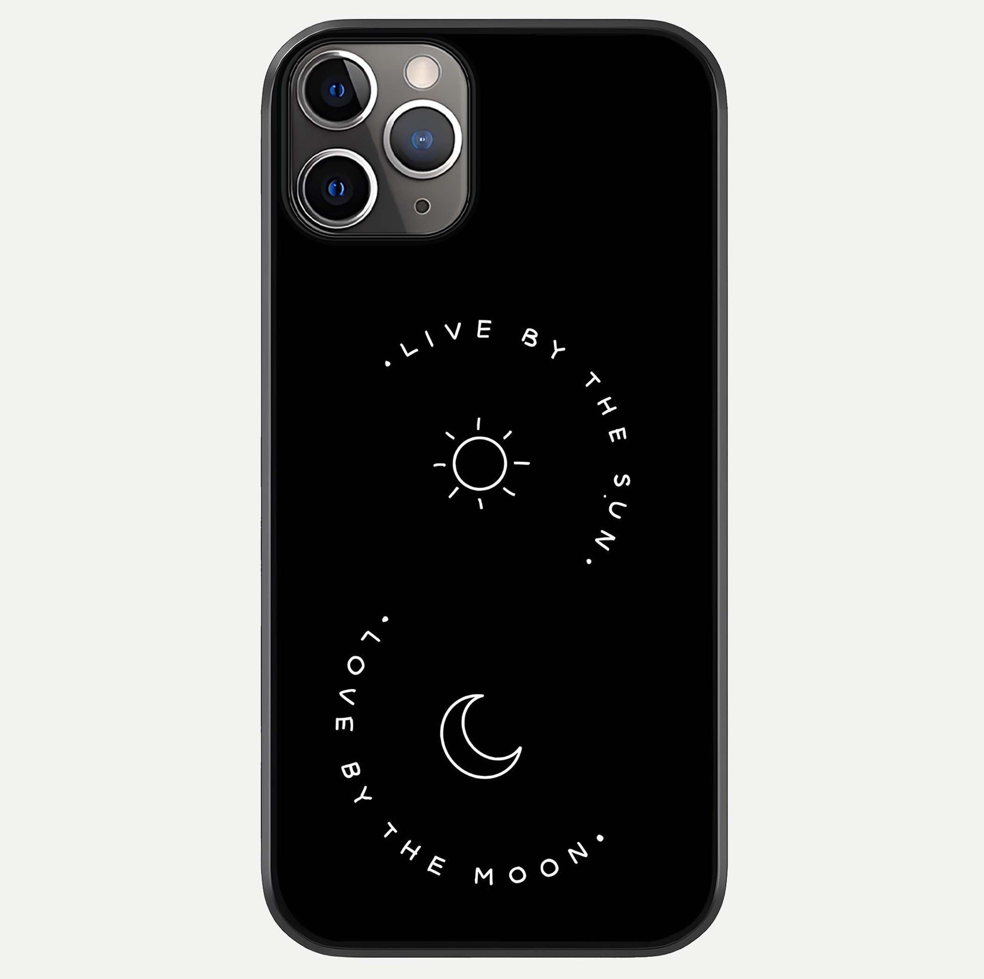 Sun Moon Balance Glass Case For iPhone 11 Pro Max by Custom World