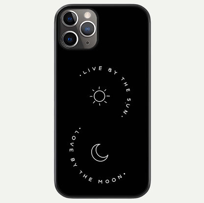 Sun Moon Balance Glass Case For iPhone 11 Pro Max by Custom World