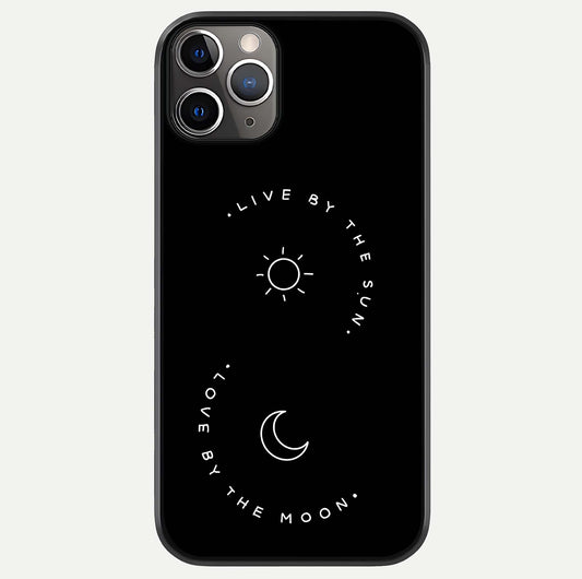 Sun Moon Balance Glass Case For iPhone 11 Pro Max by Custom World