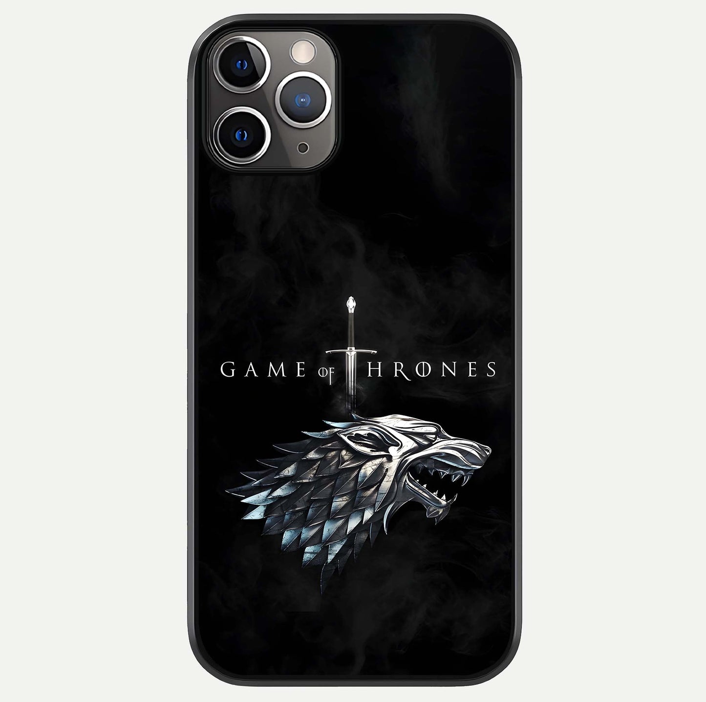Throne Wolf Legacy Glass Case For iPhone 11 Pro Max by Custom World
