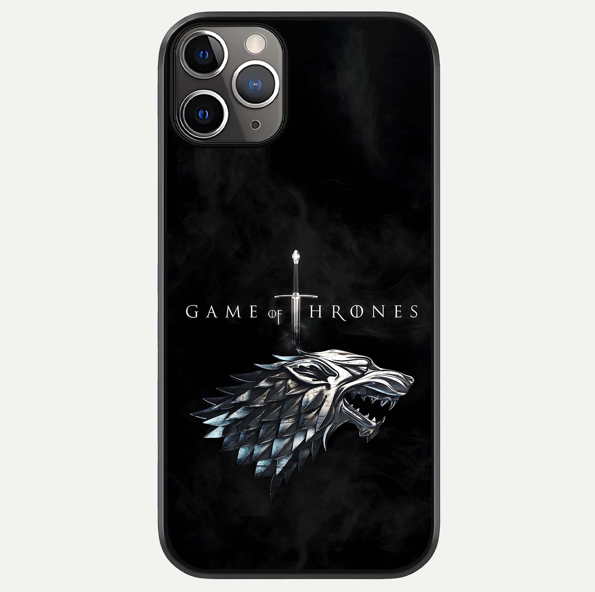 Throne Wolf Legacy Glass Case For iPhone 11 Pro Max by Custom World