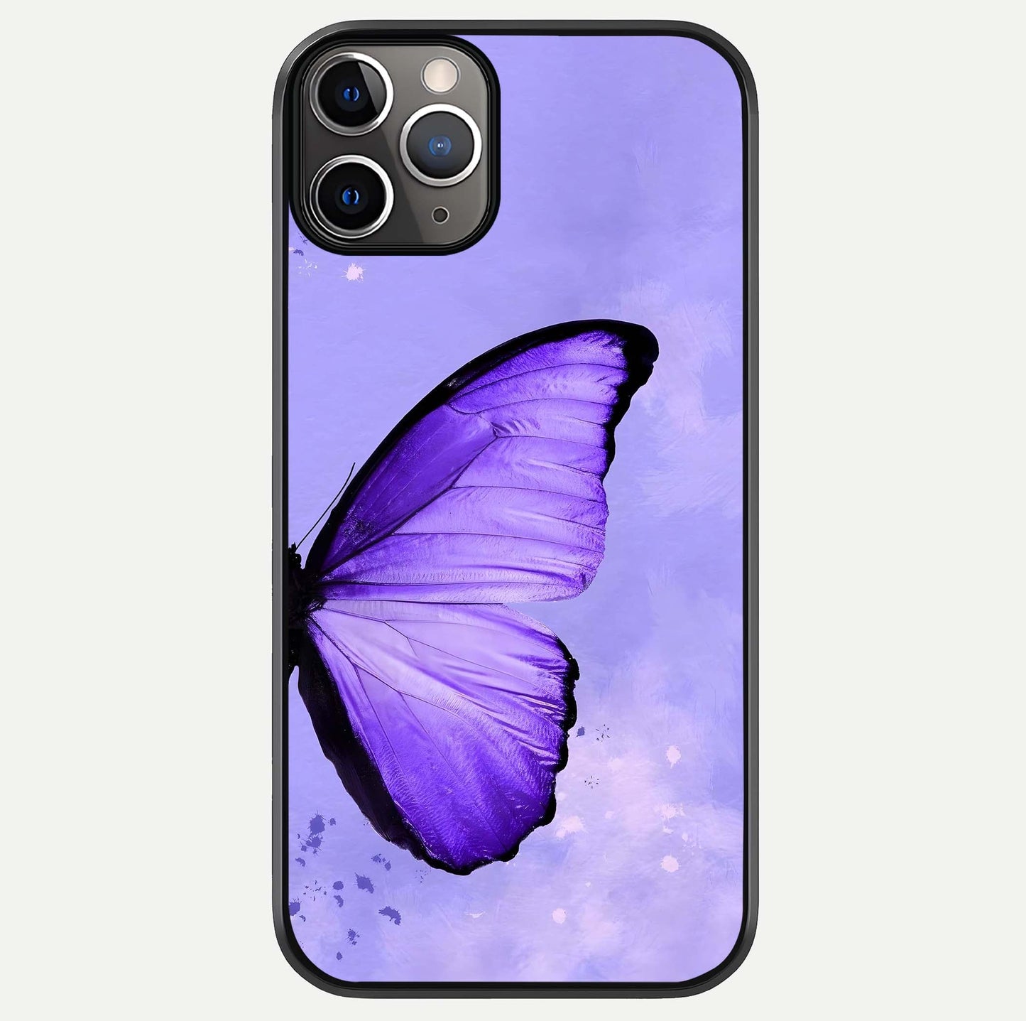 Violet Dream Wing Glass Case For iPhone 11 Pro Max by Custom World