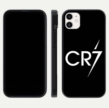 CR7 Elite Strike Glass Case for iphone-12 dual-view layout showing sport tones and edge clarity