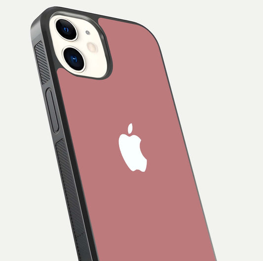 Apple Harmony Glass Case for iPhone 12 Mini close-up shot highlighting gradient tones and glass reflection