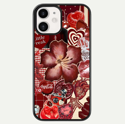 Aesthetic Little Freak Glass Case For iPhone 16 Pro by Custom World