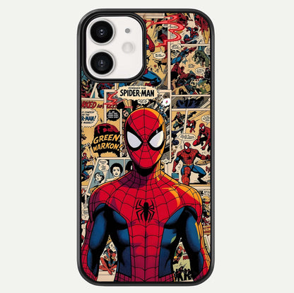 Aesthetic Spider Glass Case For iPhone 16 Pro by Custom World