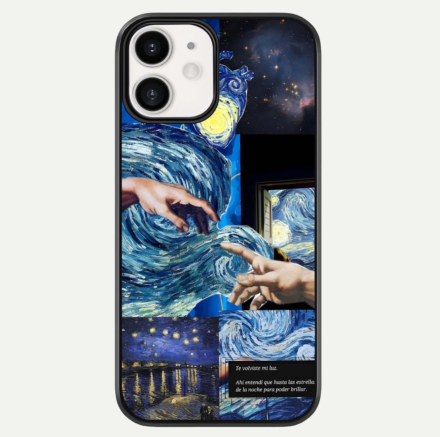 Aesthetic Vando Hands Glass Case For iPhone 16 Pro by Custom World