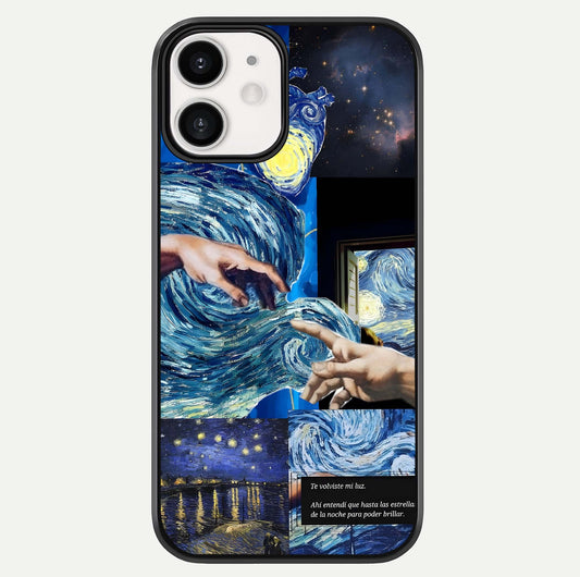 Aesthetic Vando Hands Glass Case For iPhone 16 Pro by Custom World