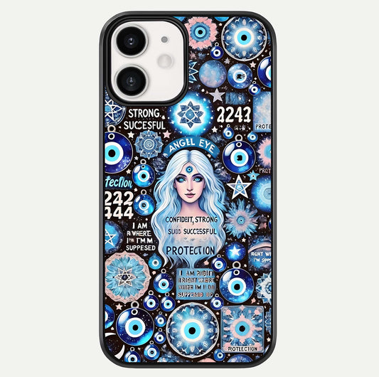 Angel Aura Shield Glass Case For iPhone 16 Pro by Custom World