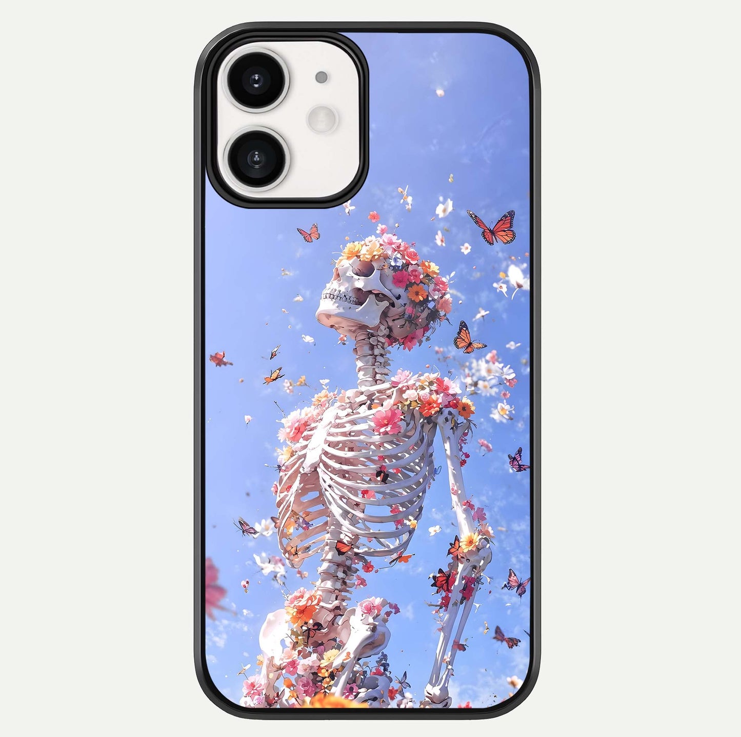 Bloom Beyond Bones Glass Case For iPhone 16 Pro by Custom World