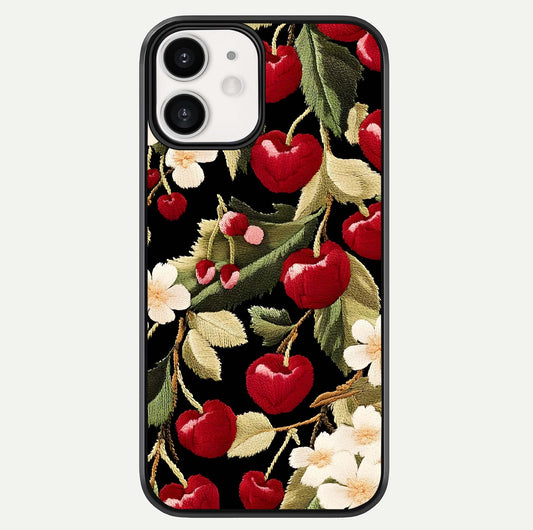 Bloom Thread Art Glass Case For iphone-12 by Custom World