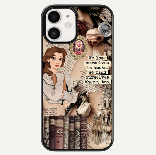 Bookish Dream World Glass Case For iphone-12 by Custom World