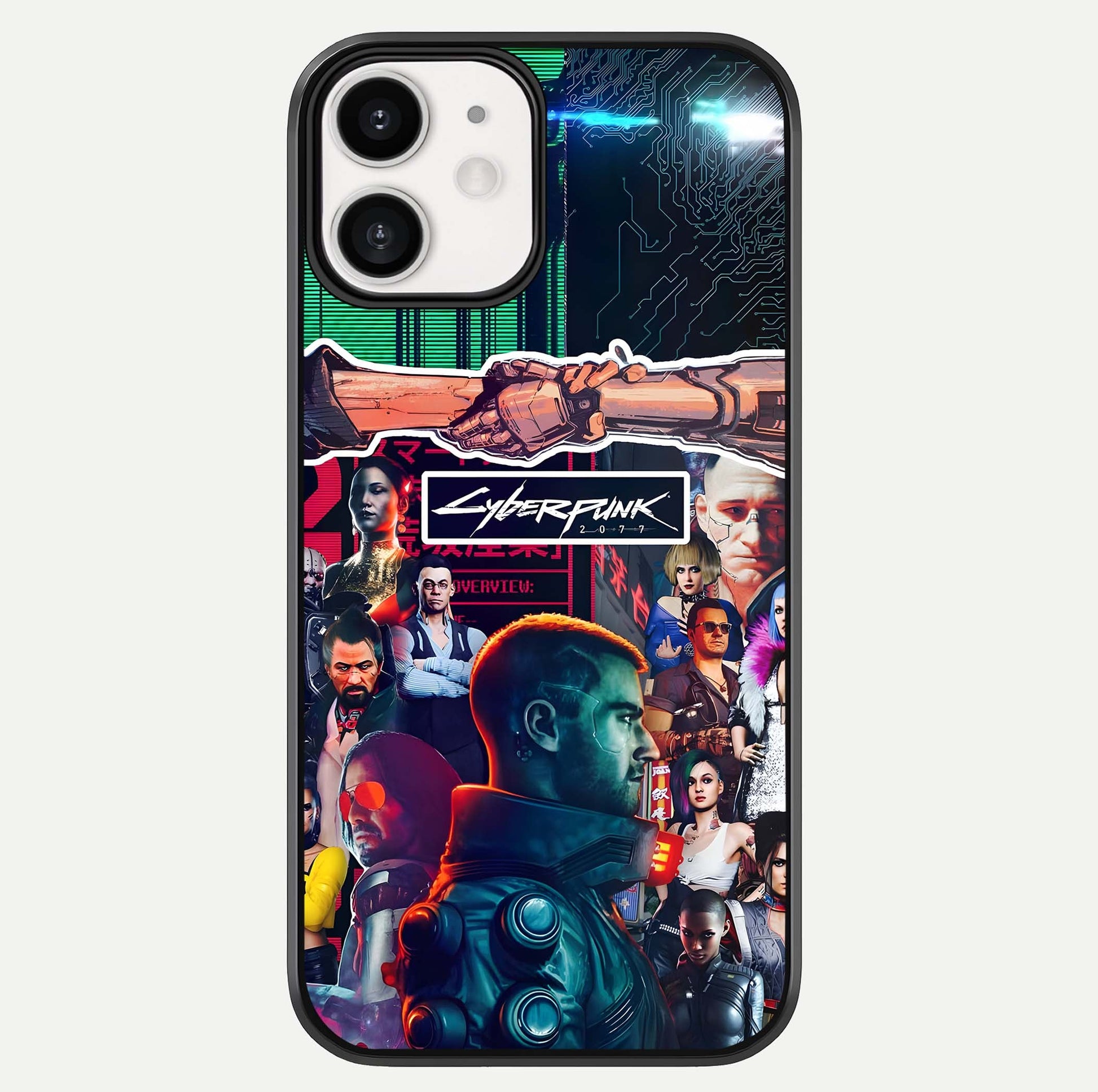 CYBERPUNK Legacy Glass Case For iphone-12 by Custom World