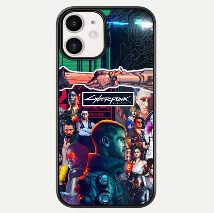 CYBERPUNK Legacy Glass Case For iphone-12 by Custom World