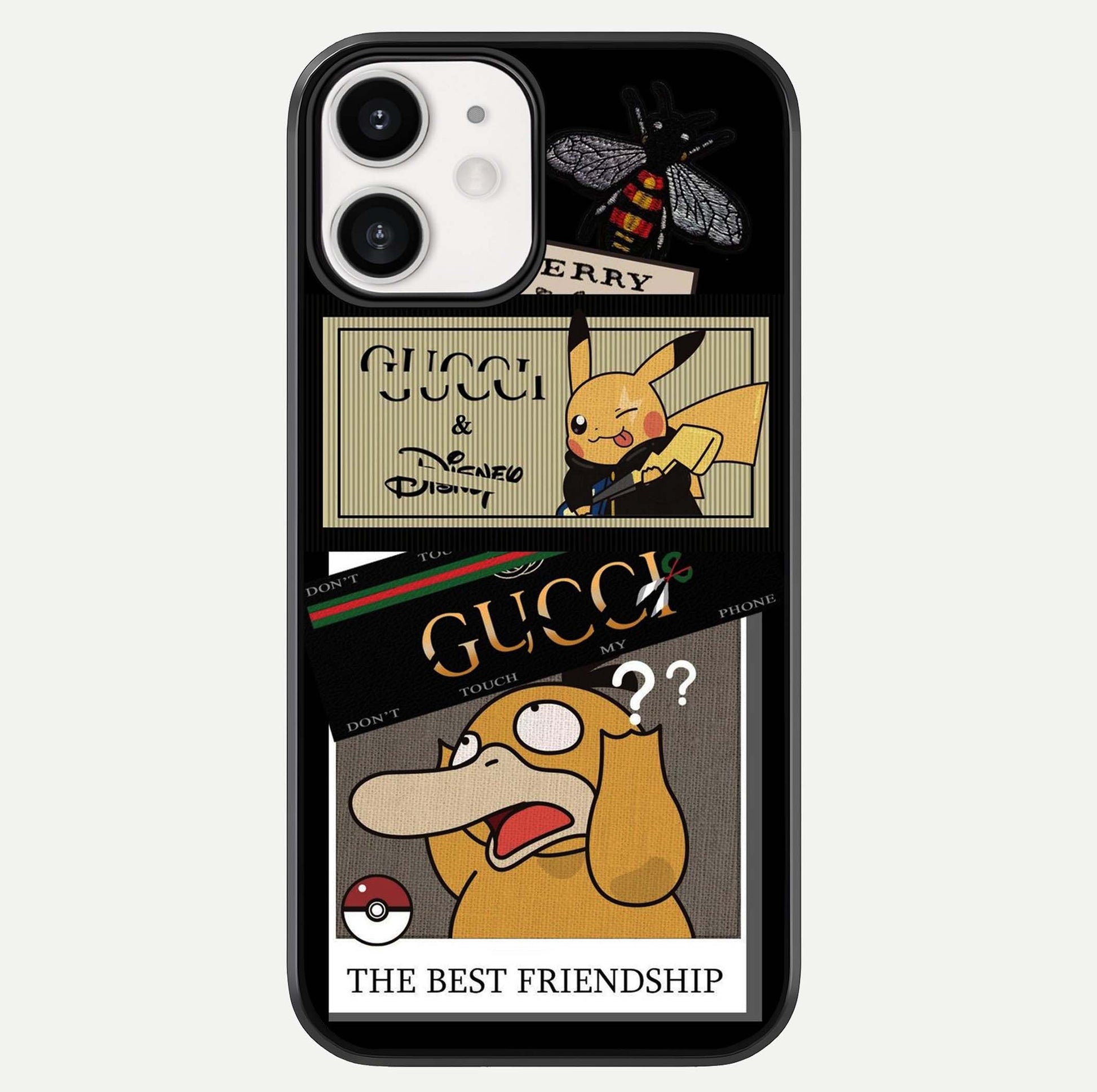 Cartoon Brand Play Mashup Glass Case For iphone-12 by Custom World